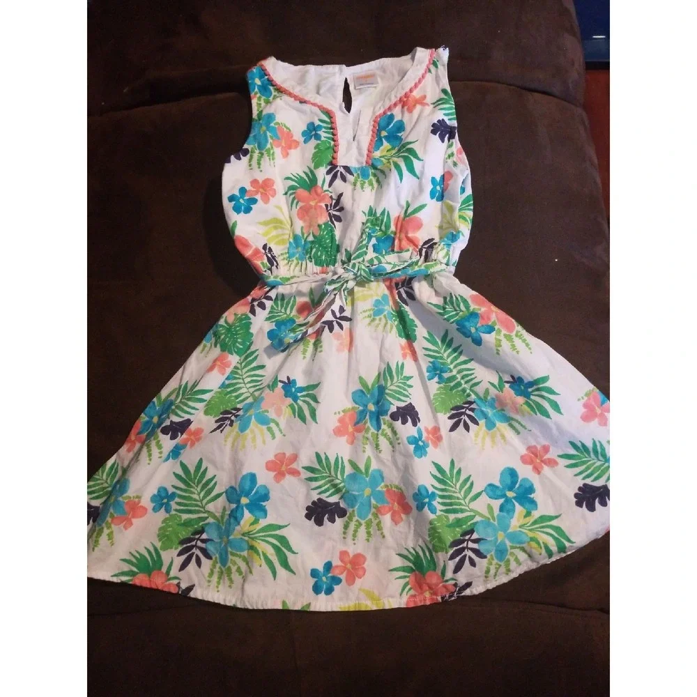Gymboree sunny safari floral dress‎ 5